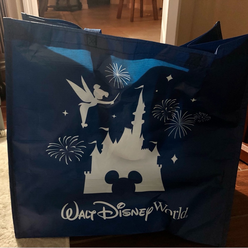 Disney World Blue Tote Bag